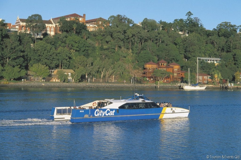 CityCat in Brisbane