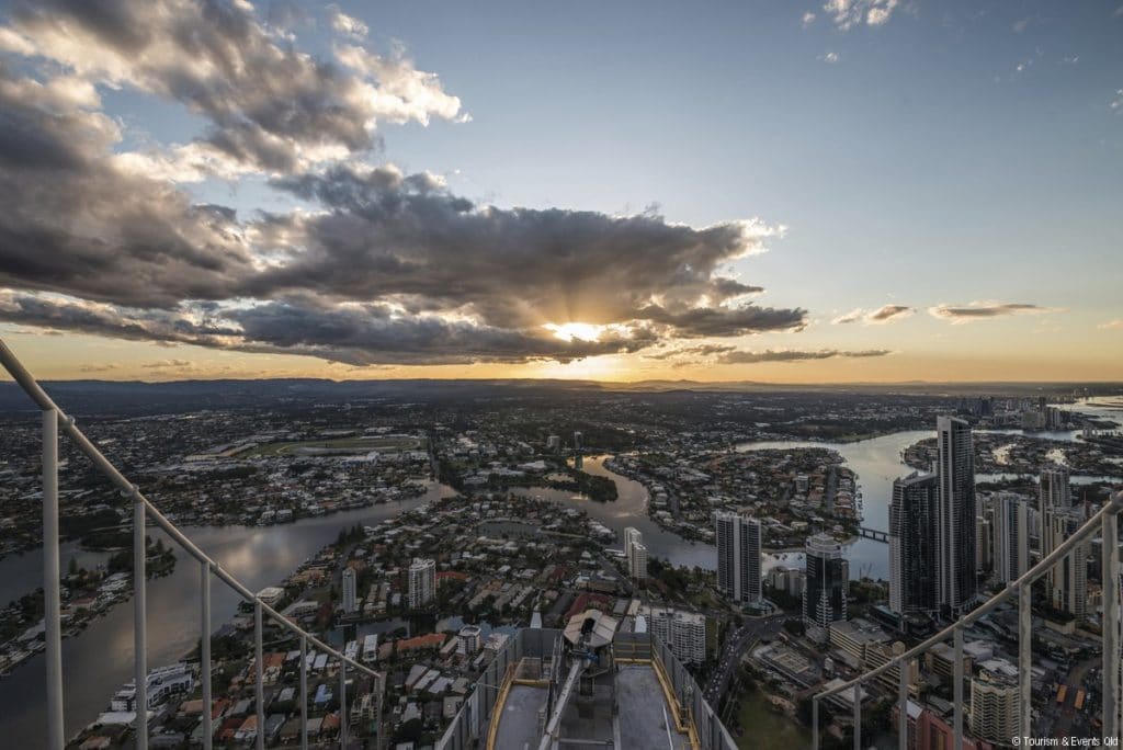 Hinterland Views from Skypoint Climb