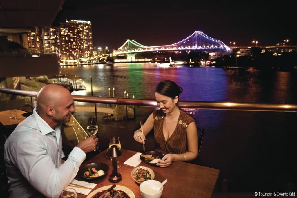 Brisbane River dining