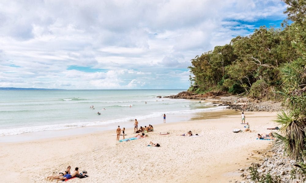 Noosa beach