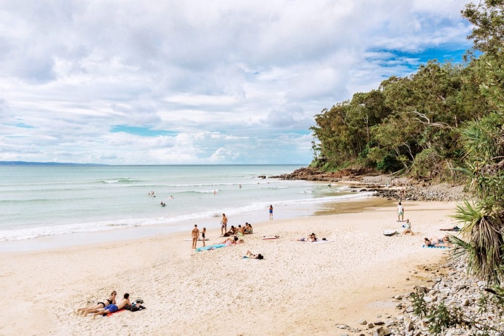 Noosa beach