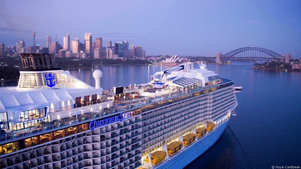 Ovation of the Seas in Sydney