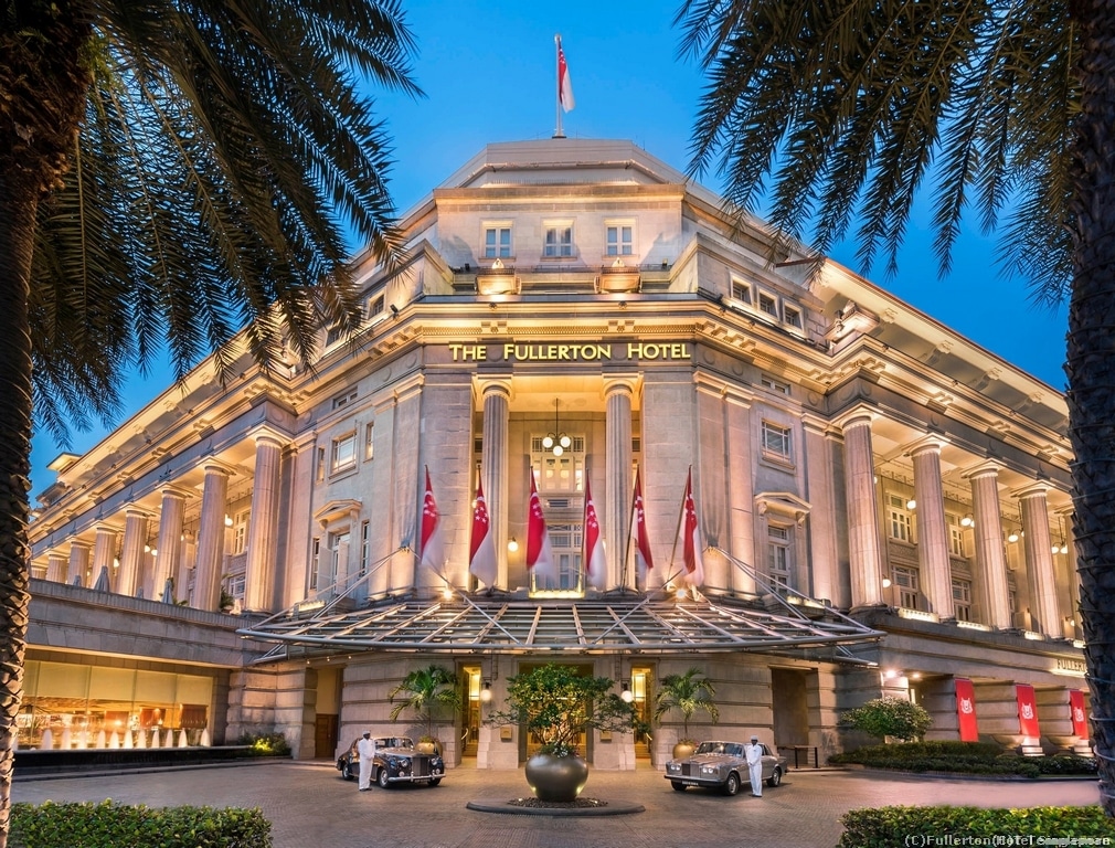 The Fullerton Singapore Grand Entrance