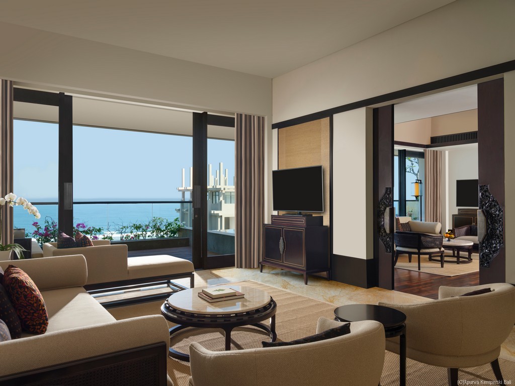 Apurva Kempinski Bali Prestige Ocean Suite Living Room