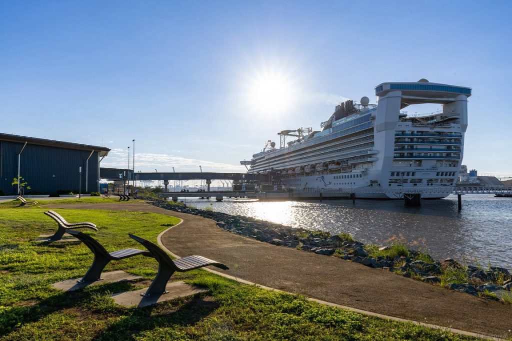 Carnival Encounter At Brisbane Cruise Terminal