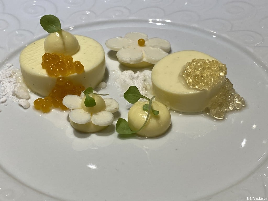 Dessert at Carnival Splendor Chef's Table