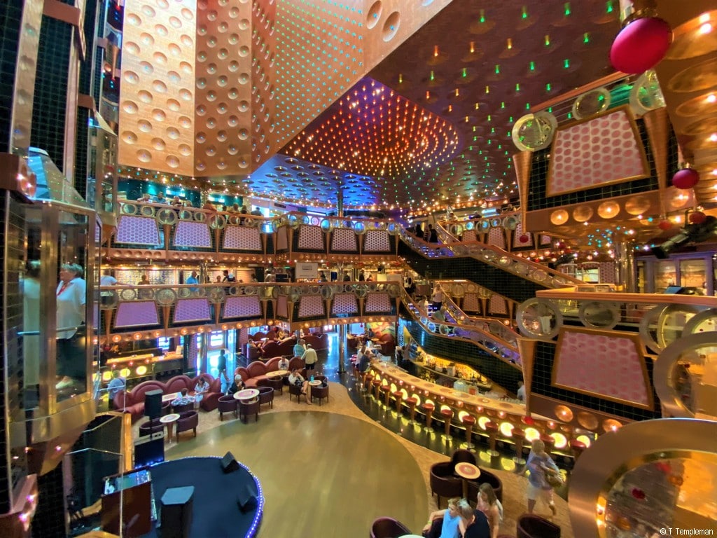 Carnival Splendor atrium