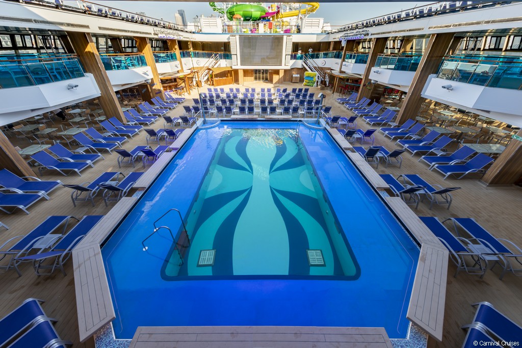 Carnival Splendor Lido Pool 