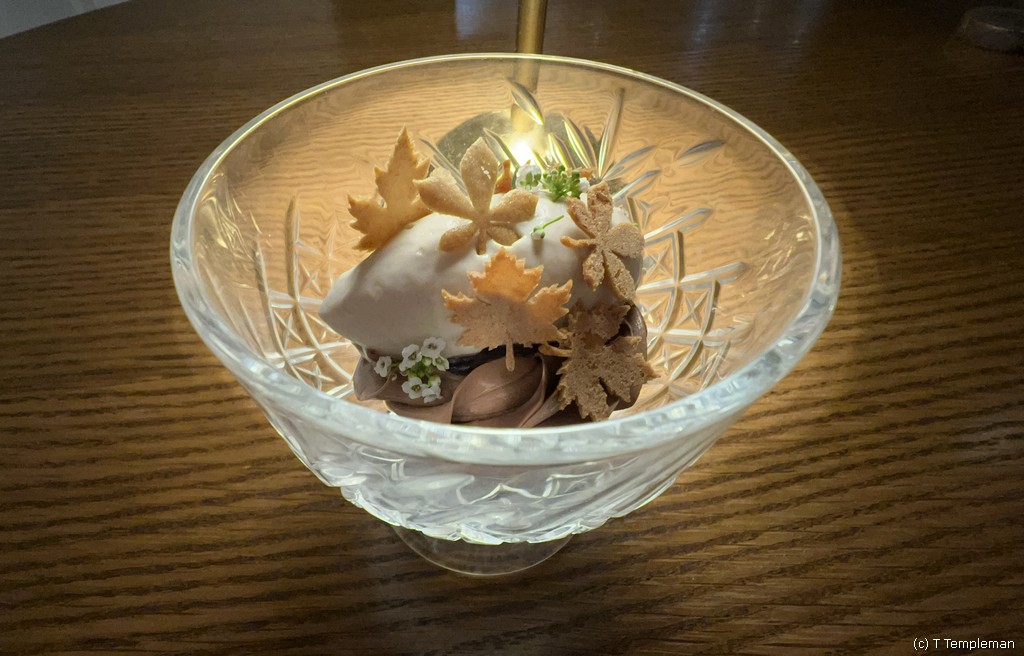 Dessert at C'est Bon Restaurant at Woolloongabba