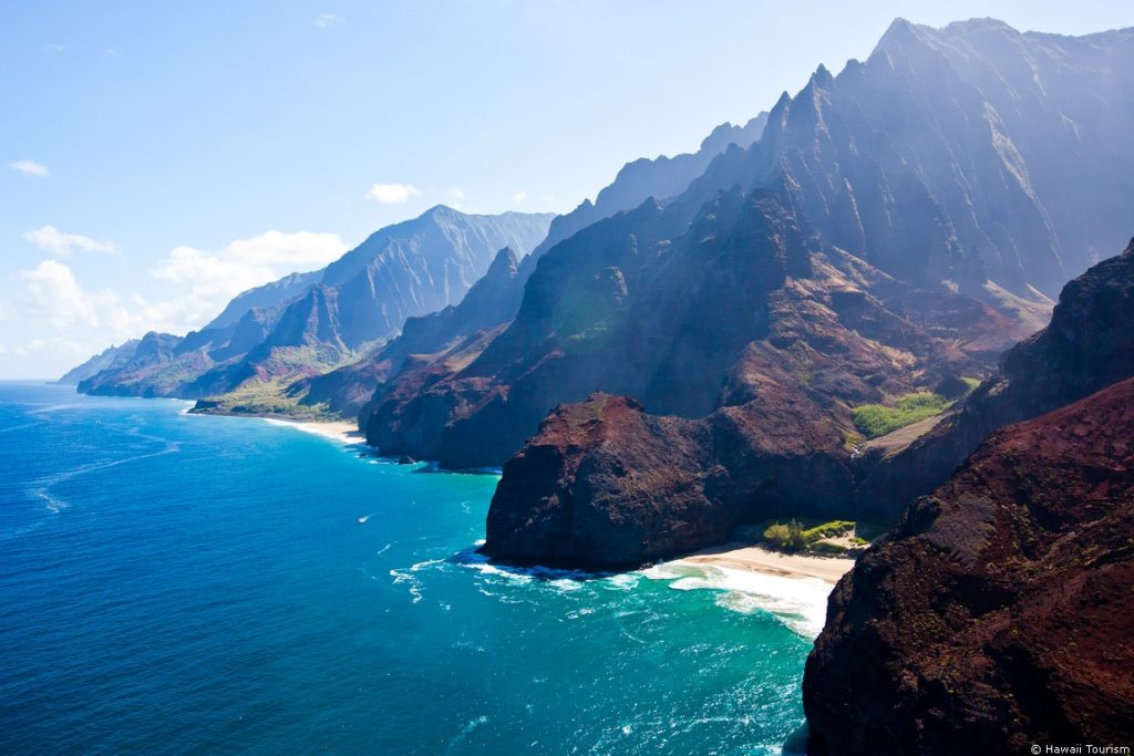 Coastline of Kauai