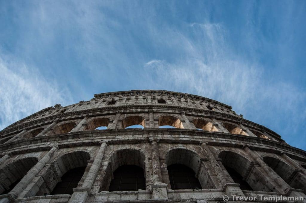 Ancient history, blue skies