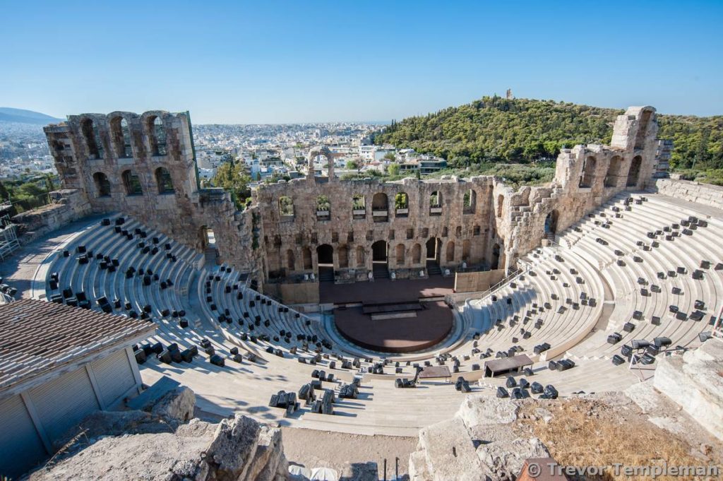 Other sites included in the ticket include the Theatre of Dionysus