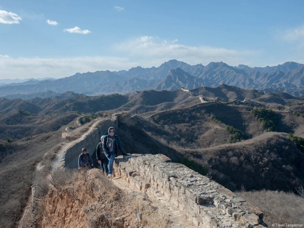 China wild wall guided walk