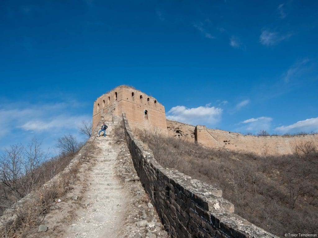 Walking the wild wall in China