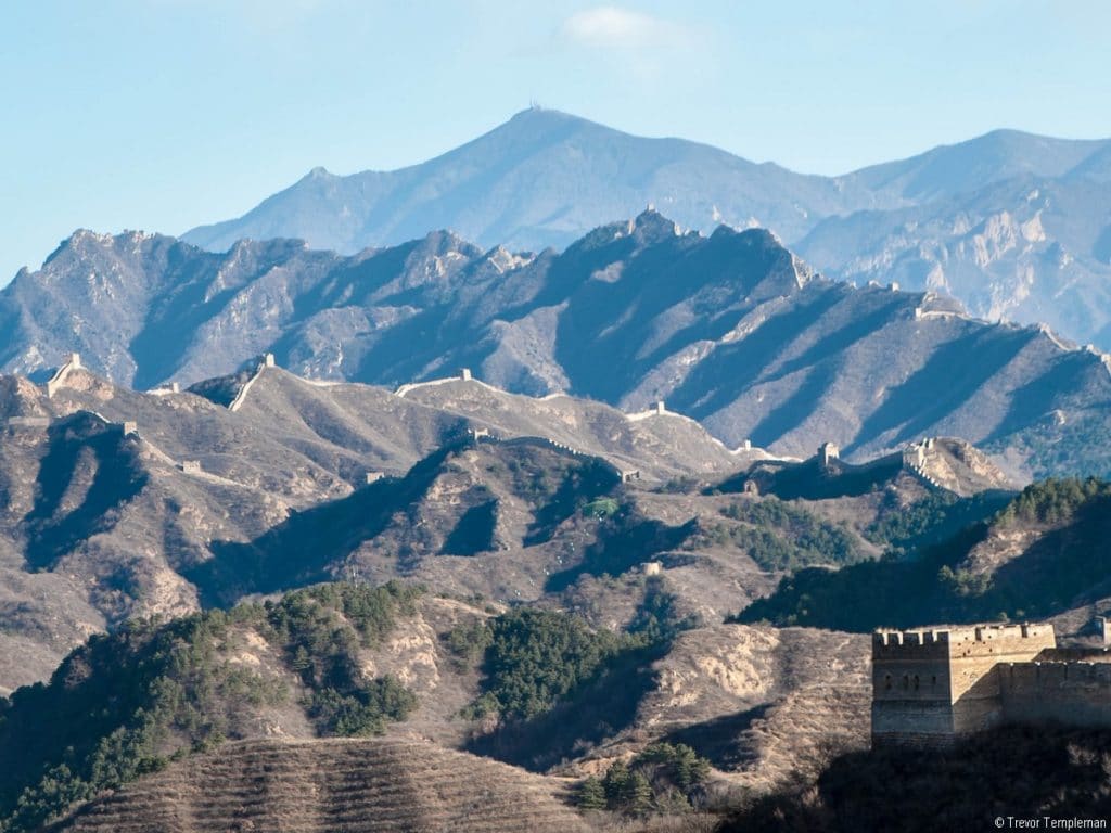 China wild wall distance