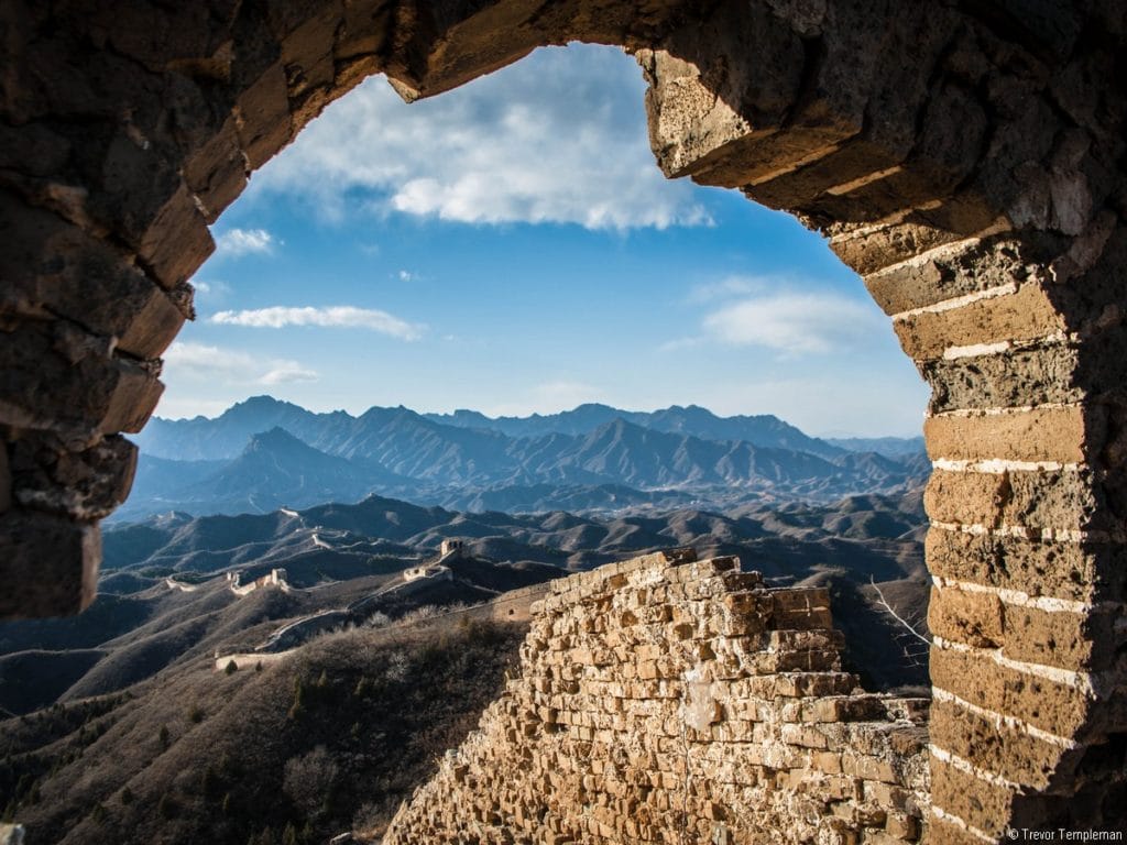 China wild wall