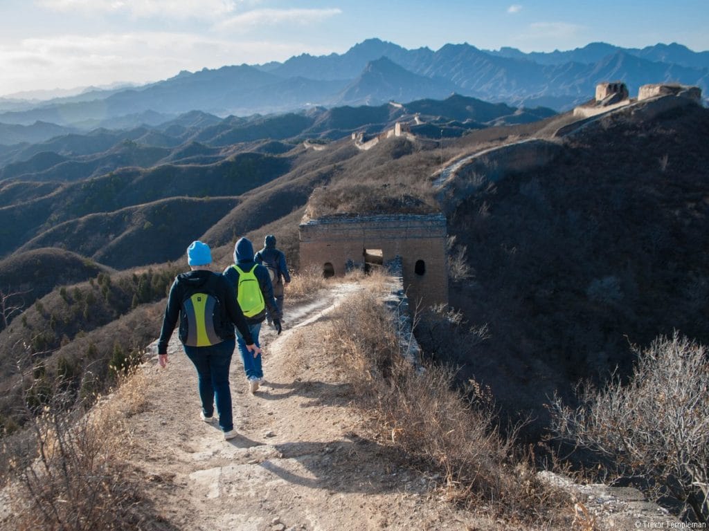 China wild wall hike