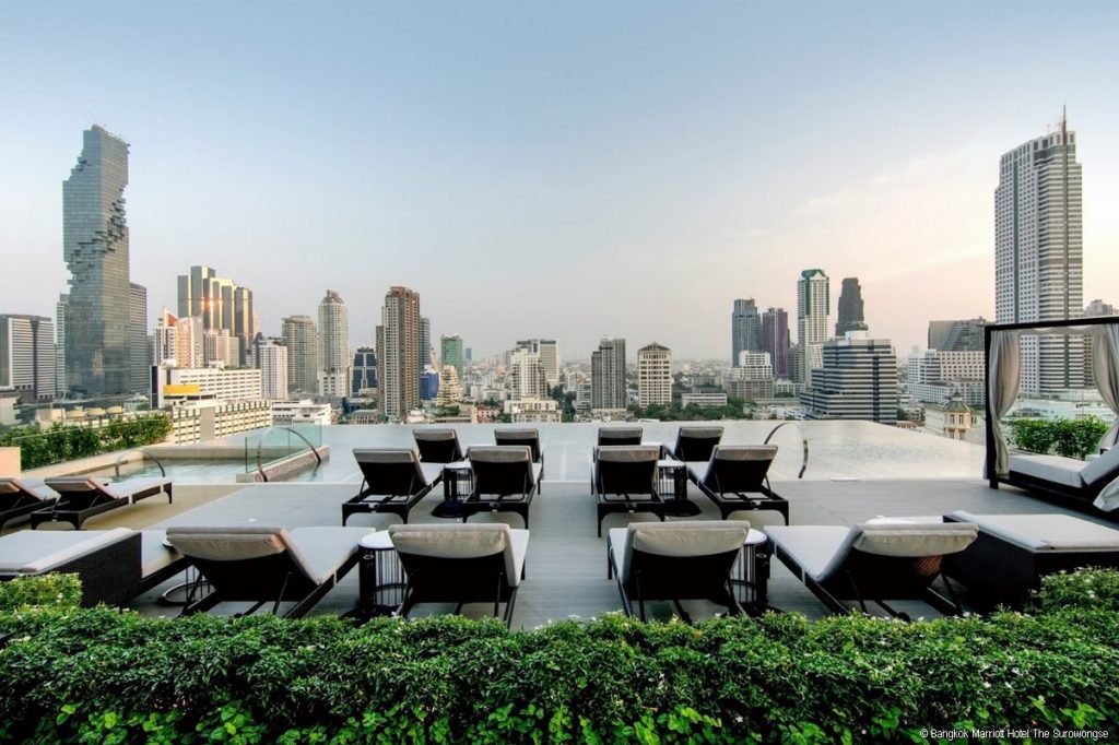 Bangkok Marriott Hotel The Surowongse pool