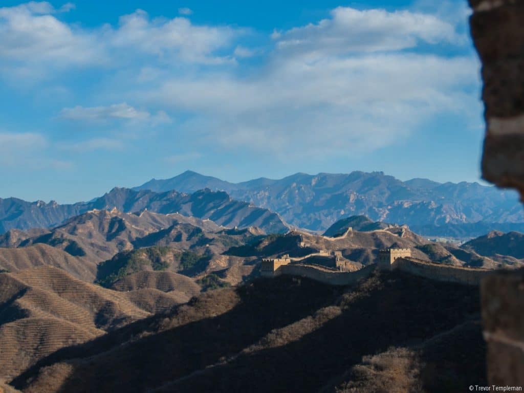 China wild wall
