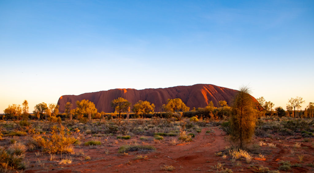 Sunrise on Uluru