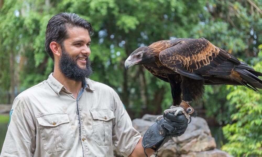David Fleay Wildlife Park ranger