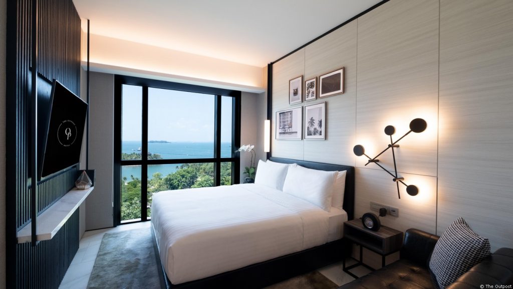 Deluxe Room with a Sea View at The Outpost at Sentosa