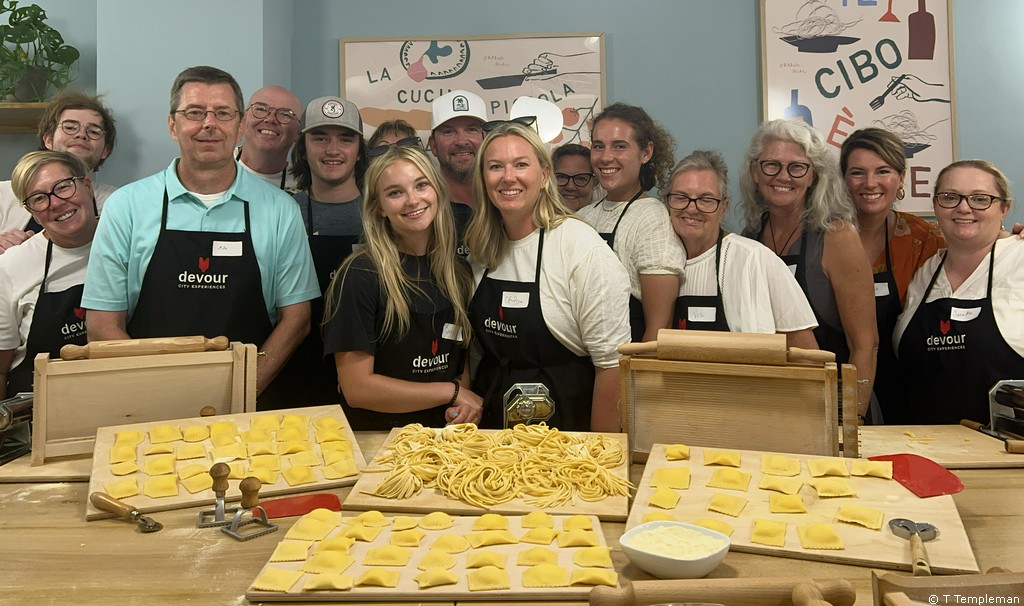 Devour Food Tour class in Rome