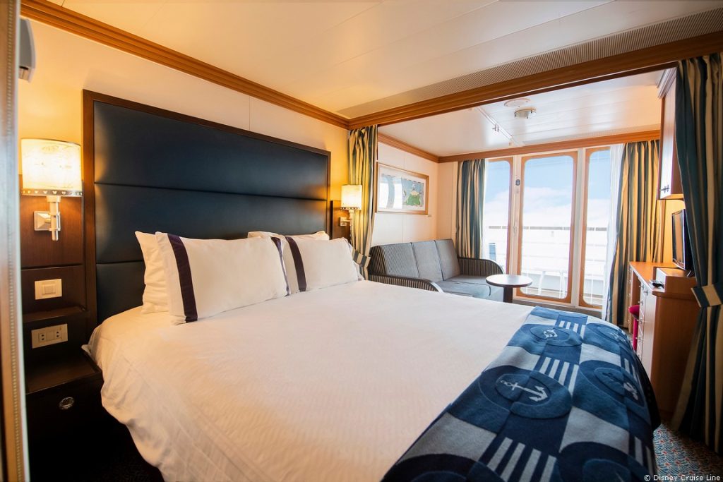 Disney Wonder - Verandah Stateroom