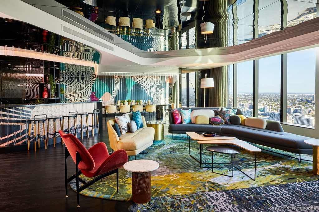 WOW Suite W Brisbane Living Area