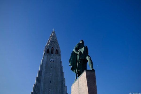 Exploring downtown Reykjavik