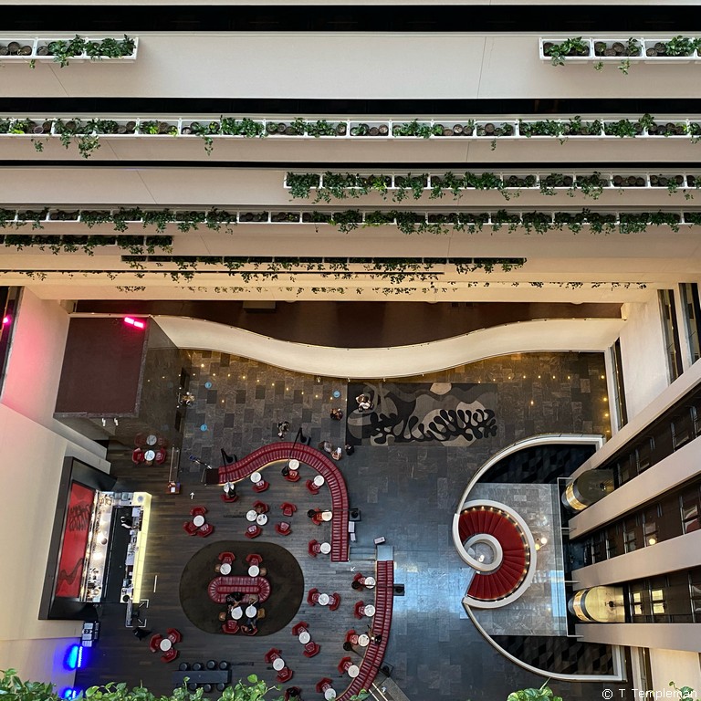Hilton Brisbane atrium