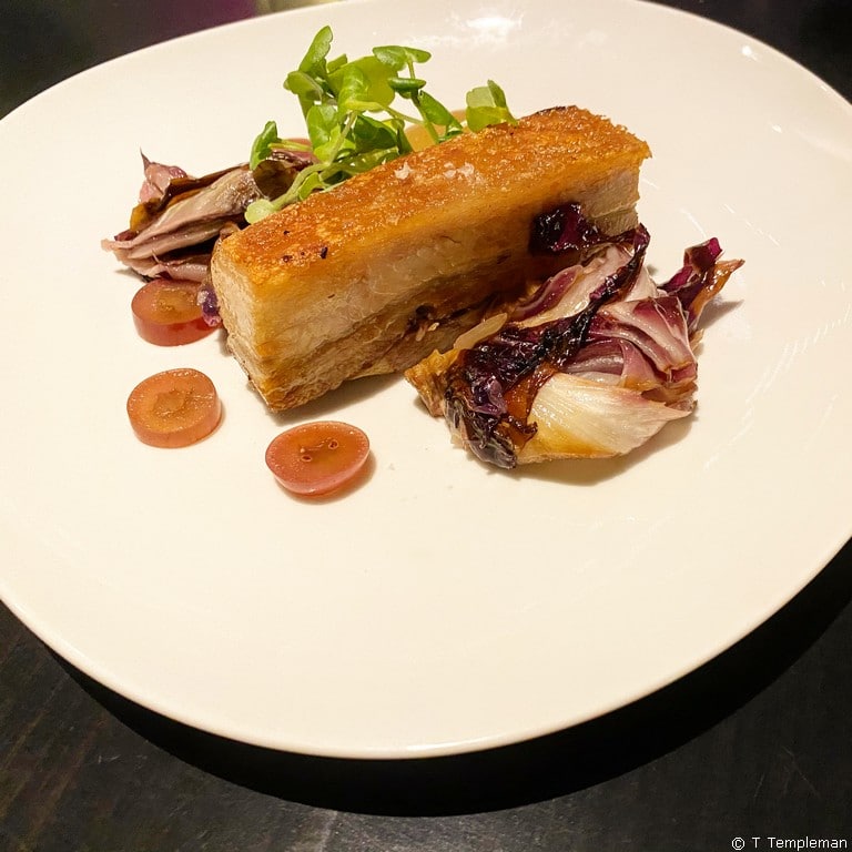Hilton Brisbane pork belly
