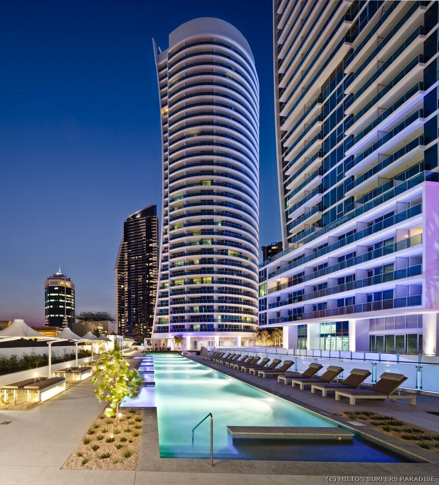 Hilton Surfers Paradise pool