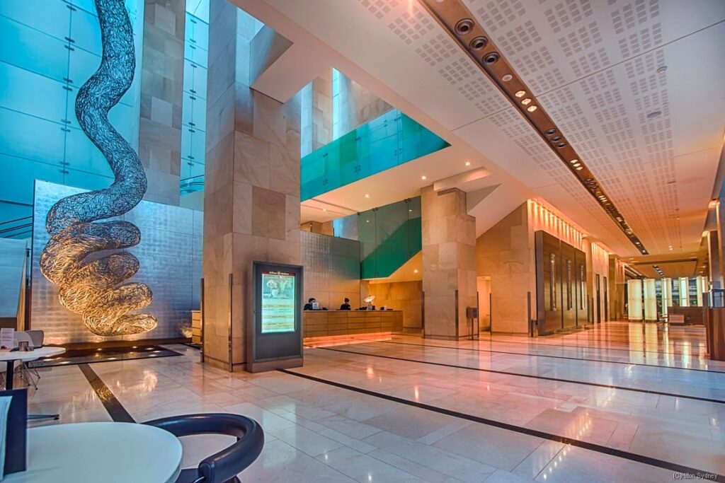 Hilton Sydney Lobby