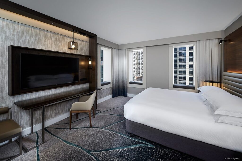 Hilton Sydney King Corner Room