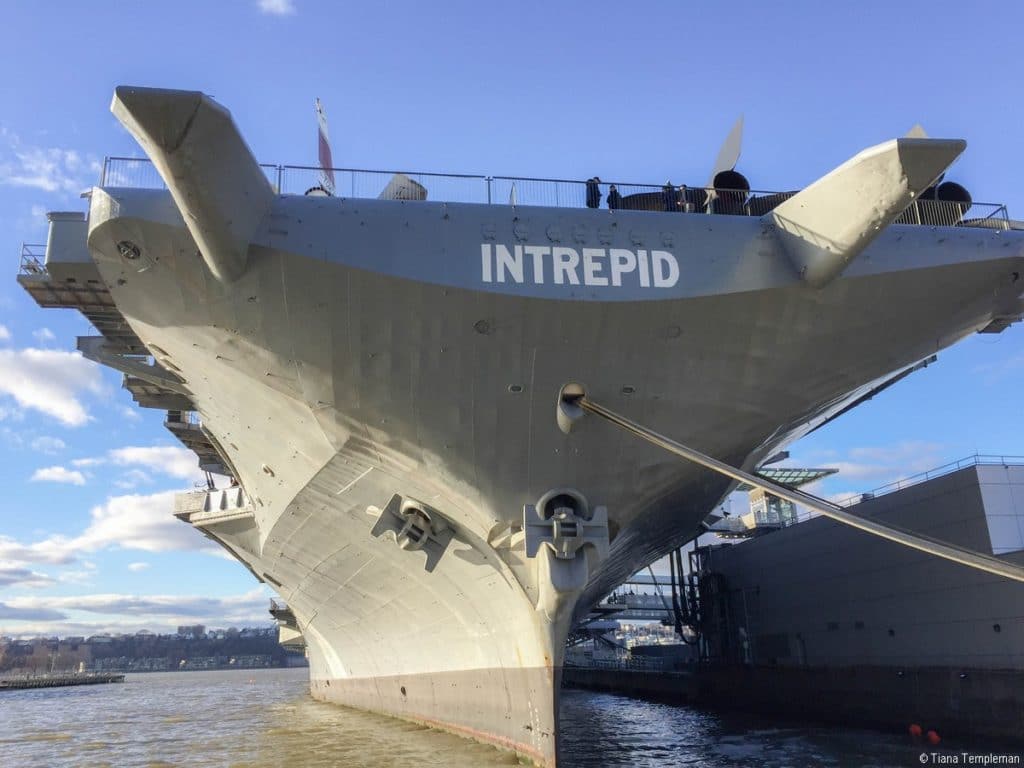 Intrepid carrier in New York