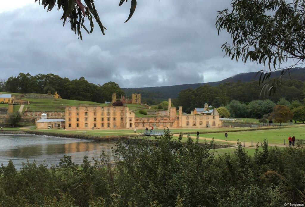 Port Arthur on a rainy day