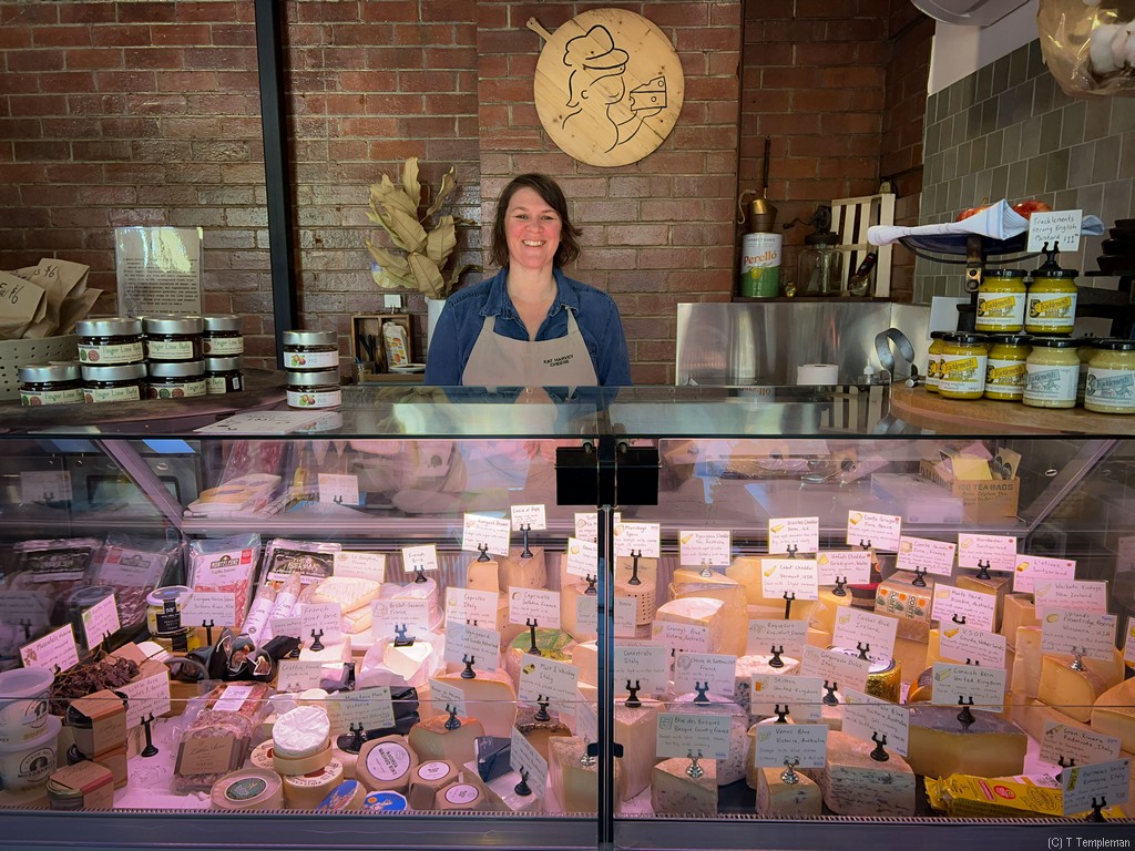 The selection at Kat Harvey Cheese is amazing