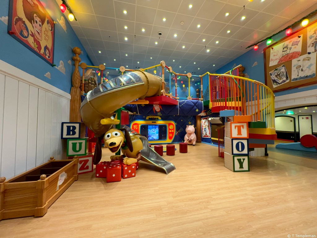 Kids club on Disney Wonder