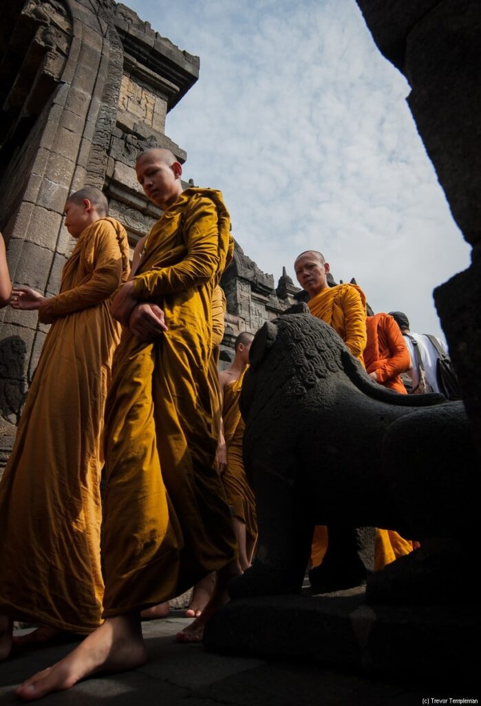 Borobudur prayer