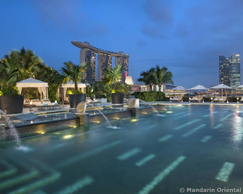 Mandarin Oriental Singapore pool