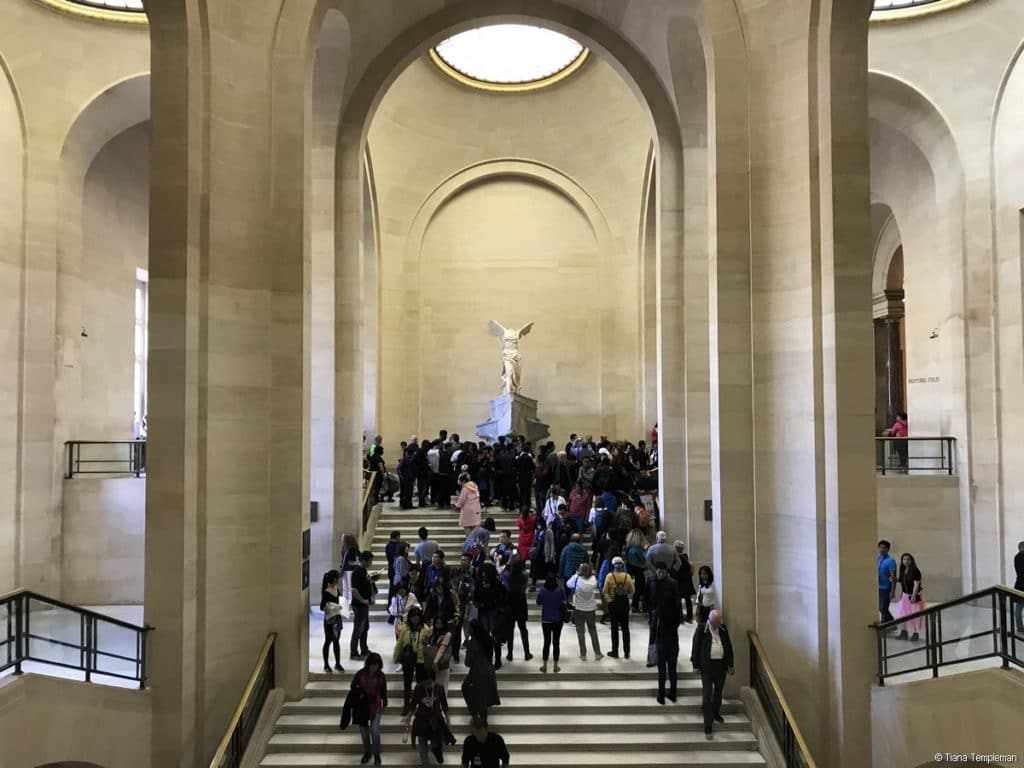 The Louvre sculpture