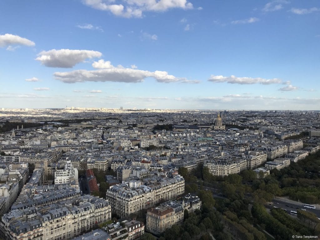 view from Eiffel Tower