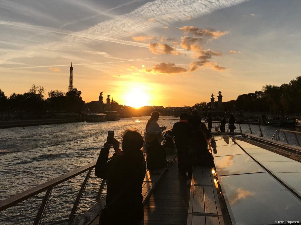 Paris river cruise