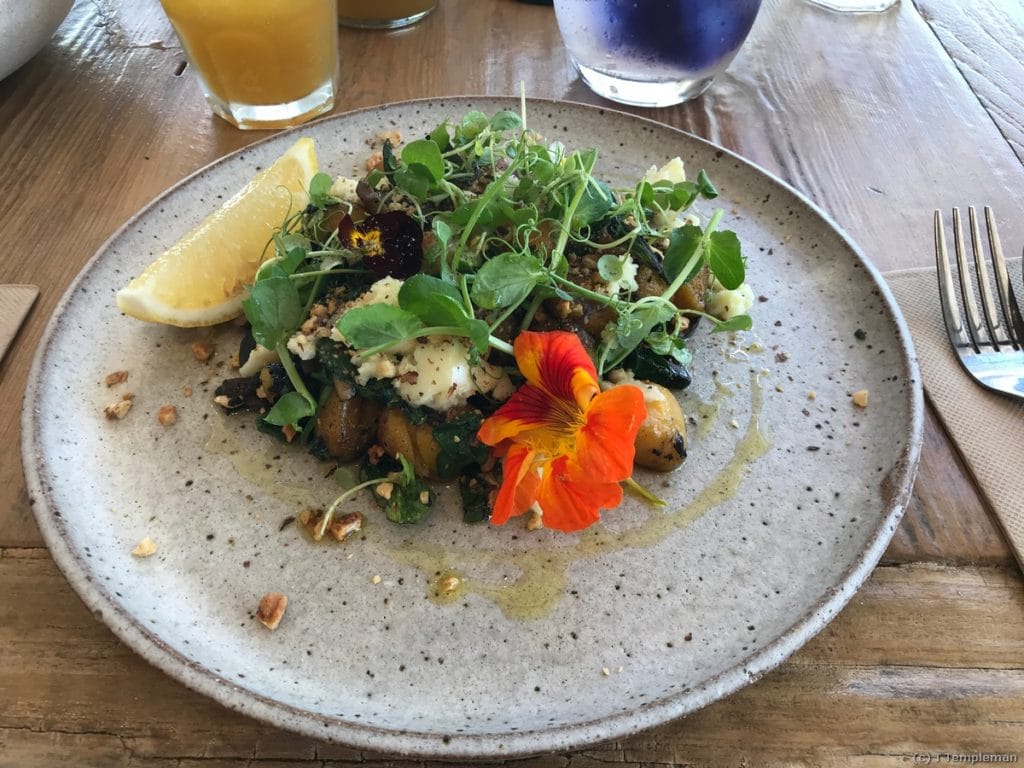 Tasty Risotto at Vanilla Foods Cafe Noosa