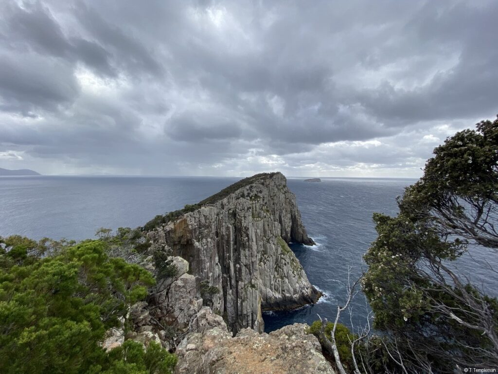 Stormy skies at Cape Hauy