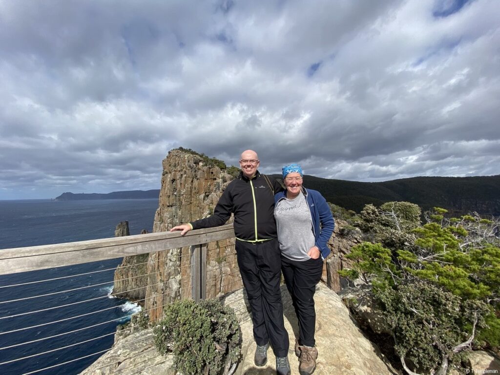 On top of Cape Hauy