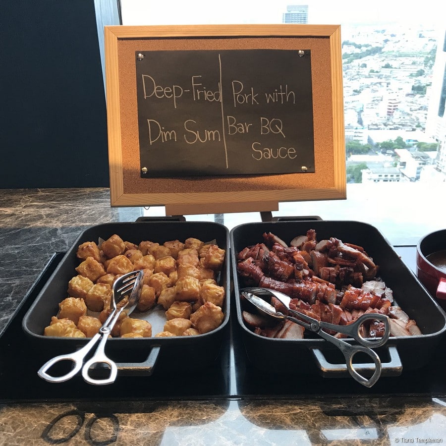 Bangkok Marriott Hotel The Surowongse M Club food