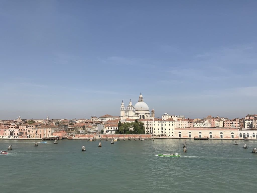 Venice from a cruise ship