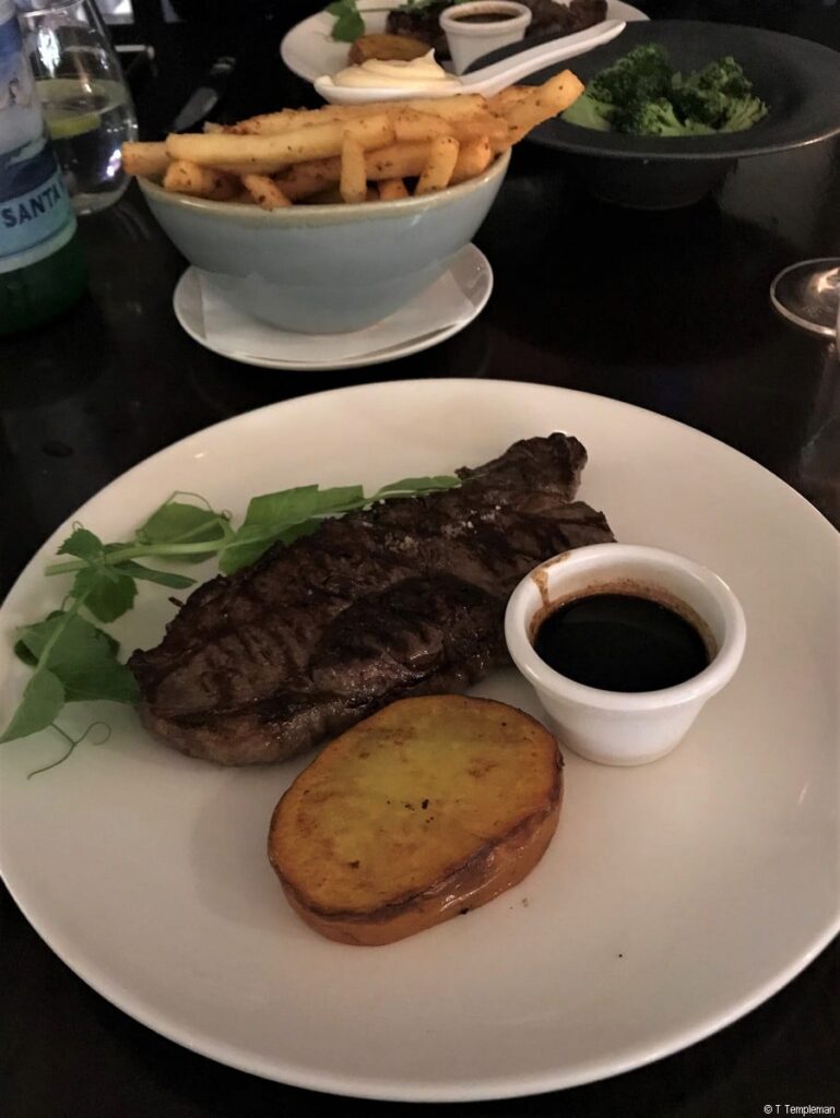 Steak at Lennons Restaurant & Bar